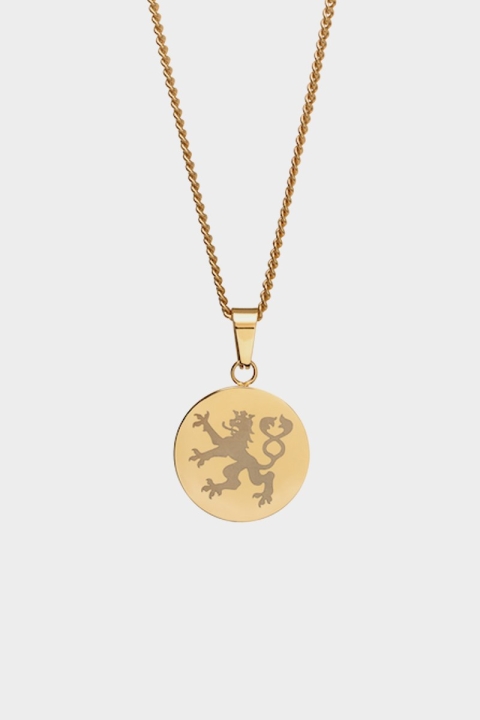 Northern Legacy Lionheart Pendant Naszyjniki Gold