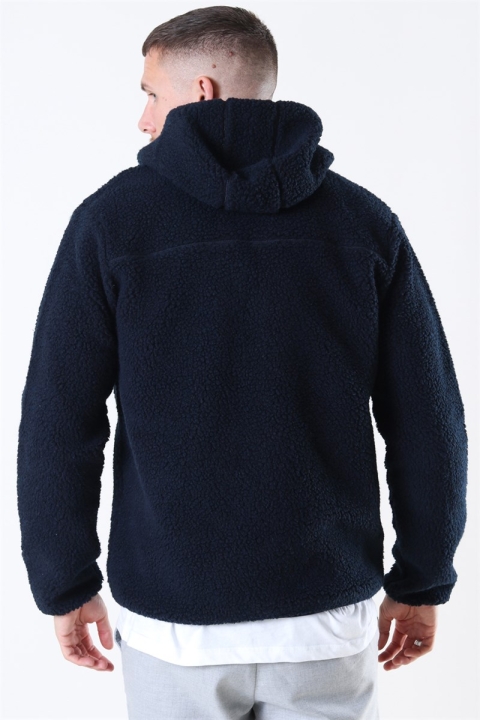 Solid Lon Hood Kurtki Insignia Blue