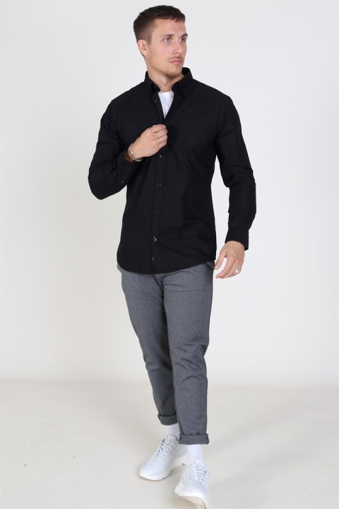 Only & Sons Oliver Organic Oxford Koszule Black