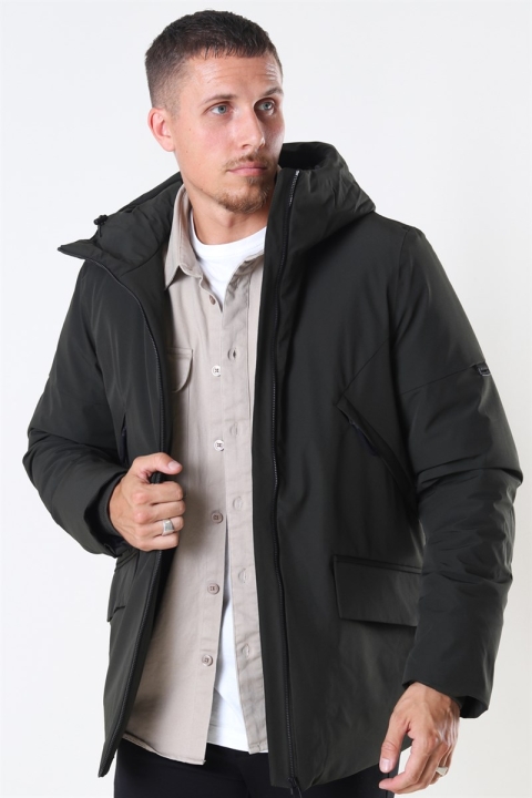 Elvine Cole Function Stretch Kurtki Green Khaki