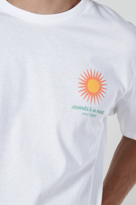 Jack & Jones Tropez Relaxed Fit Tee White