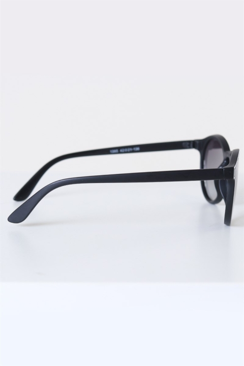 Fashion 1385 Mat Black okulary słoneczne Grey Gradient