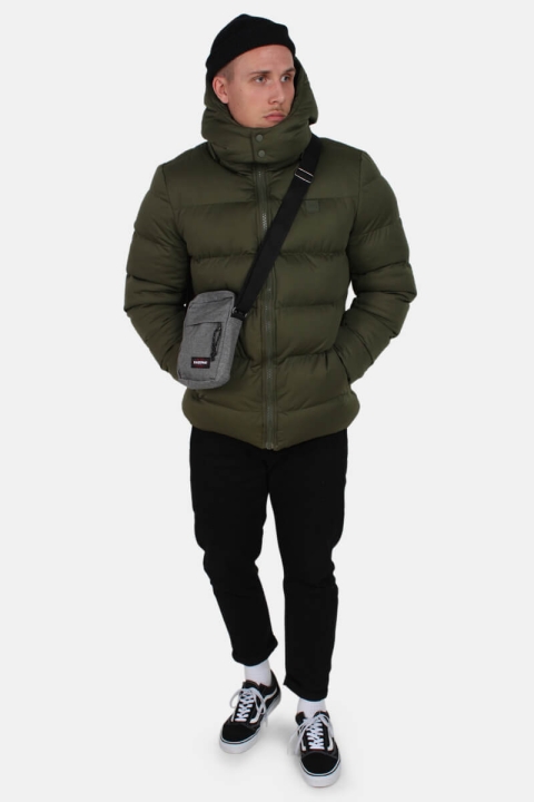 Urban Classics Hooded Boxy Puffer Kurtki Olive