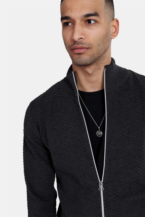 Kronstadt Carlo Zip Dzianina Charcoal