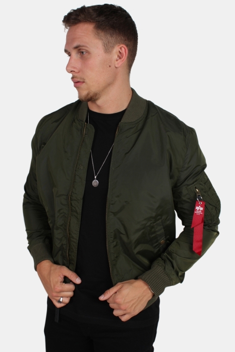 Alpha Industries MA-1 TT Bomber Kurtki Dark Green