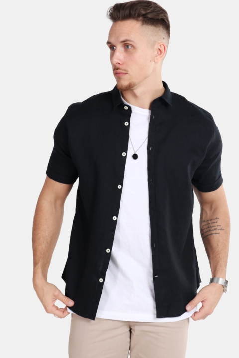 Tailored & Originals Karter S/S Koszule Black