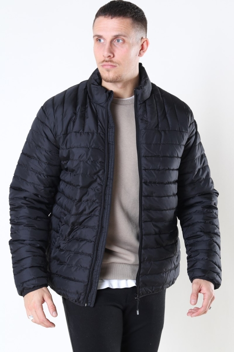 Only & Sons Paul Quilted Highneck Kurtki Black