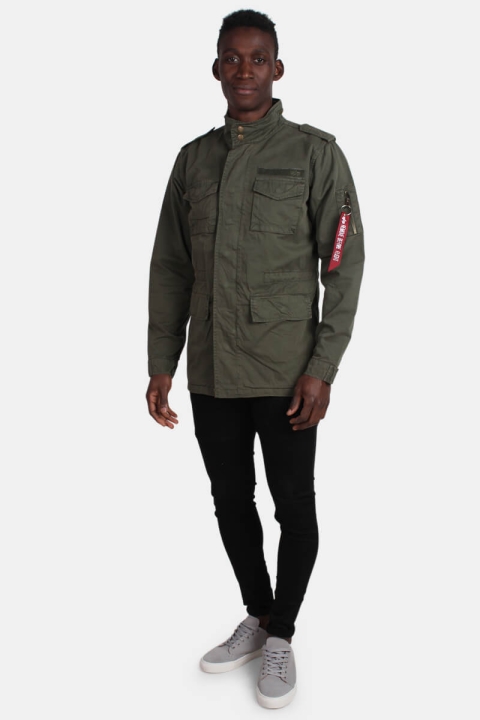 Alpha Industries Huntington Kurtki Dark Olive