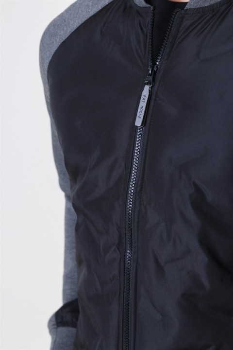 Fat Moose Wood Sport Kurtki Black/Grey