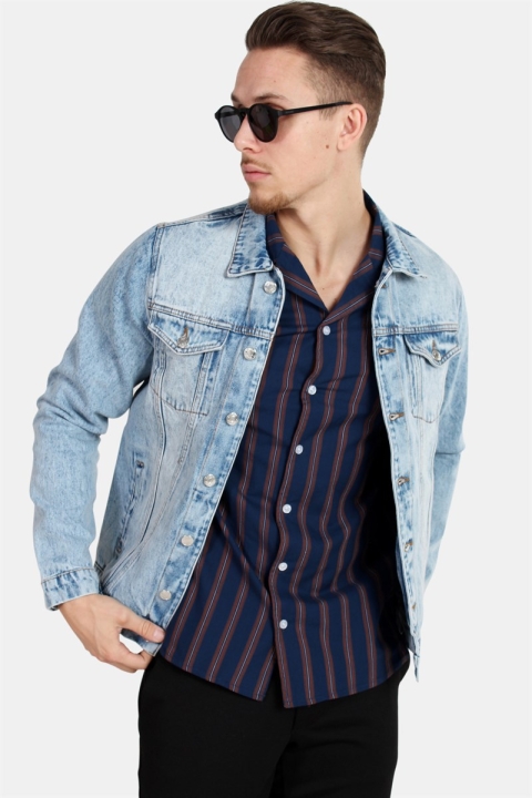 Just Junkies Rolf Very Light Blue Denim Kurtki