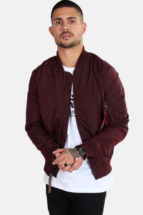 Alpha Industries MA-1 TT Kurtki Dark Maroon