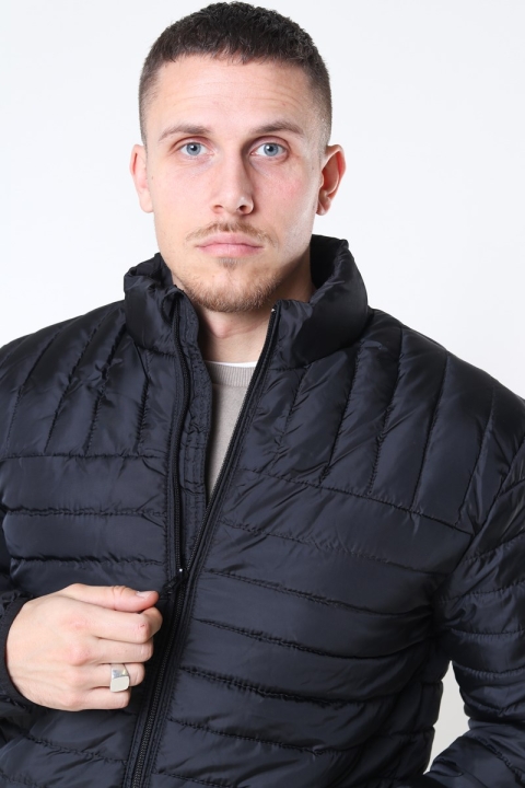 Only & Sons Paul Quilted Highneck Kurtki Black