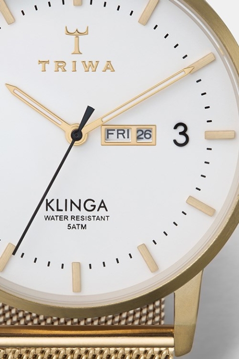 Triwa Ivory Klinga Zegarki Gold Mesh