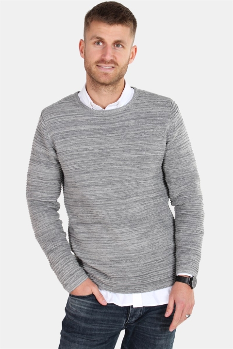 Solid Struan Dzianina Grey Melange