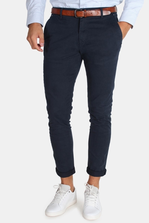 Tailored & Originals Rainford Spodnie Insignia Blue