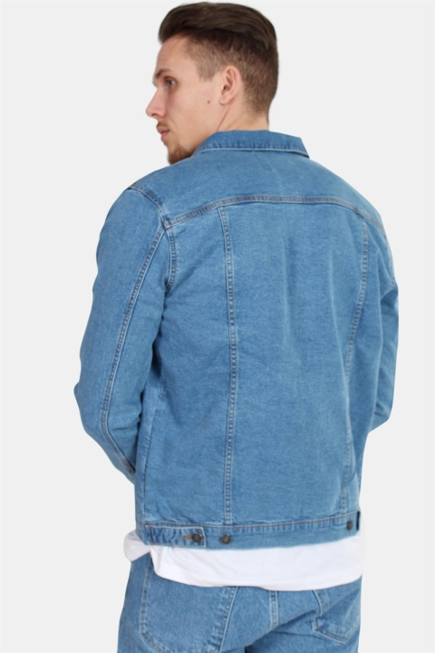Denim Project Kash Denim Kurtki Heavy Worn Indigo