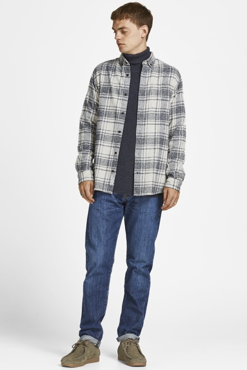 Jack & Jones CLASSIC DENVER Koszule Almond Milk SLIM FIT