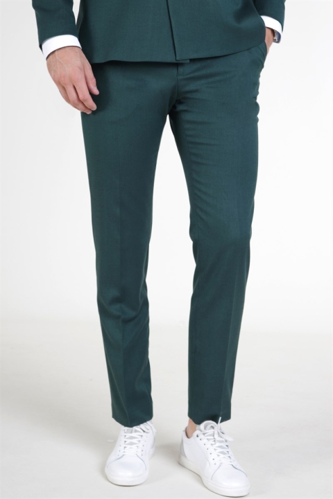 Selected Slim Daxlogan Spodnie Medium Green Melange