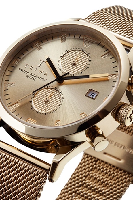 Triwa Black of Black Gold Chrono