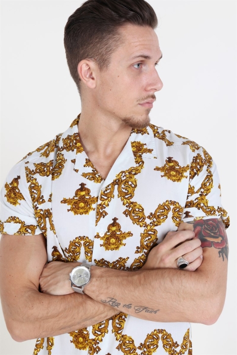 Redefined Rebel Benjamin Koszule White Baroque