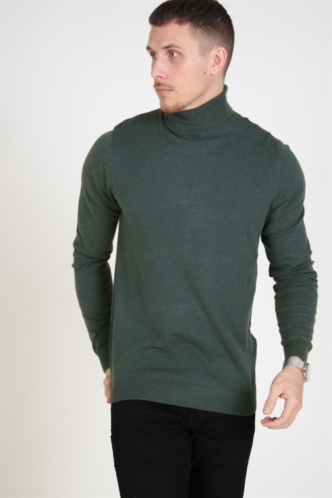 Only & Sons Mikkel 12 High Neck Dzianina Darkest Spruce