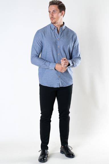 Kronstadt Johan Diego Cotton Koszule Light Navy
