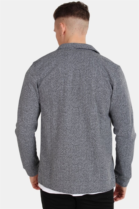 Jack & Jones Herring Sweat Kurtki Light Grey Melange