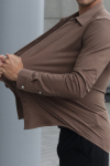 ONLY & SONS Miles LS Stretch Shirt Fossil