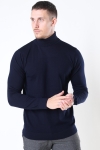 Clean Cut Copenhagen Merino Wool Roll Dzianina Navy