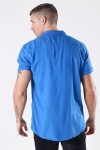 Only & Sons Silo Solid Viskose Koszule S/S Baleine Blue