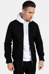Clean Cut Pocket Jersey Kurtki Black
