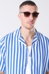 Fashion Clubmaster 1397 okulary słoneczne Brown Havana/Shiny Gold