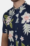 Kronstadt Johan Exotic S/S Koszule Navy