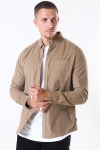 Solid Juan LS Corduroy Koszule Sand