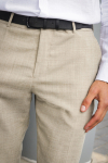 Selected SLIM OASIS LINEN PANTS Sand