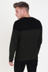 Only & Sons Sato 5 Colorblock Crew Neck Dzianina Rosin