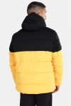 Urban Classics Hooded 2-Tone Puffer Kurtki Chrome Yellow/Black