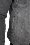 Just Junkies Barry Zip Denim Kurtki Frost Grey