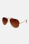 Fashion 1476 Pilot okulary słoneczne Gold/Brown