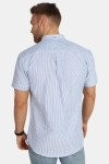 Kronstadt Johan Oxford Stripe S/S Koszule Navy