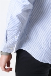 Selected Collect Koszule White/Light Blue Stripe
