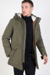 Jack & Jones Wetford Parka Kurtki Olive Night