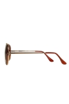 Fashion 1476 Pilot okulary słoneczne Gold/Brown
