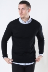 Clean Cut Copenhagen Merino Wool Crew Dzianina Black