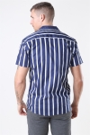 Kronstadt Cuba Koszule Gr. 87 S/S Dark Blue/White