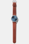Triwa Blue Ray Falken Zegarki Brown Classic Silver Buckle