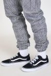Urban Classics Glencheck Cargo Spodnie White/Black