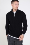 Kronstadt Carlo Half Zip Dzianina Black