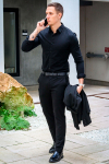 ONLY & SONS Miles LS Stretch Shirt Black