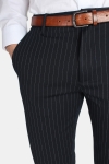 Gabba Pisa Chino Pinstripe Spodnie Navy Stripe